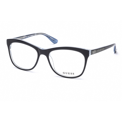 Shop Guess Ladies Blue Cat Eye Eyeglass Frames Gu26199053