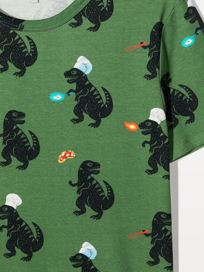 恐龙图案棉质T恤