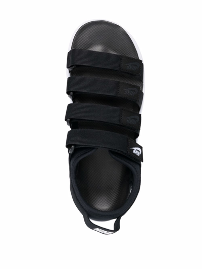 Nike Icon Classic Platform Sandals In Black