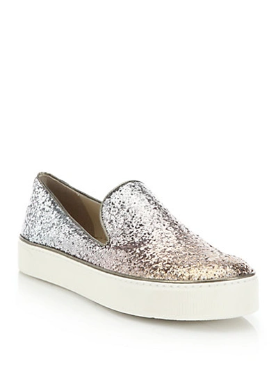 Stuart weitzman glitter sneakers best sale