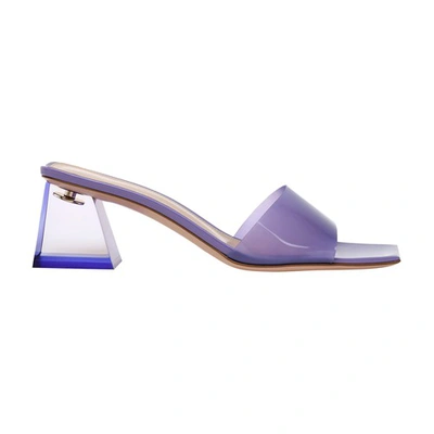 Shop Gianvito Rossi Cosmic Sandals In Lavender Lavender