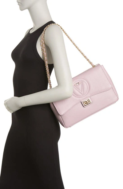 Shop Valentino By Mario Valentino Posh Shoulder Bag In Lavender