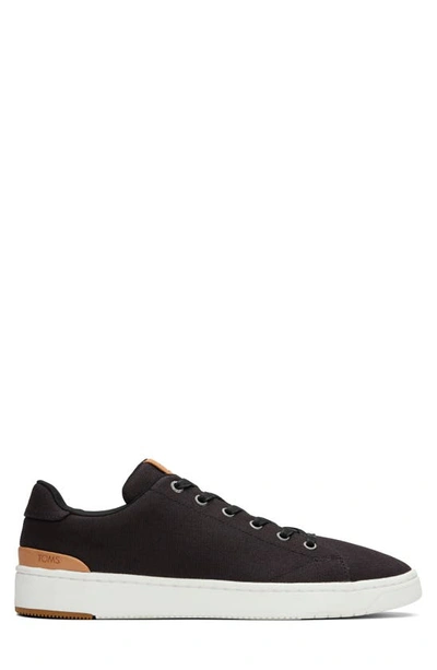 Shop Toms Travel Lite Sneaker In Black