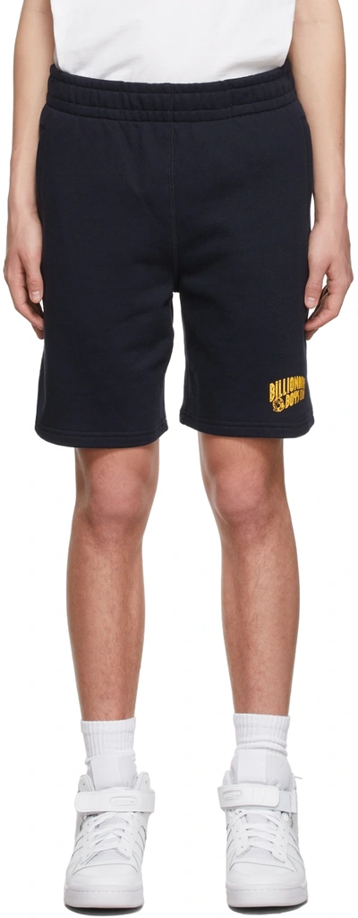 Shop Billionaire Boys Club Navy Cotton Shorts