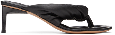Shop Jacquemus Black 'les Sandales Mari' Sandals In 990 Black