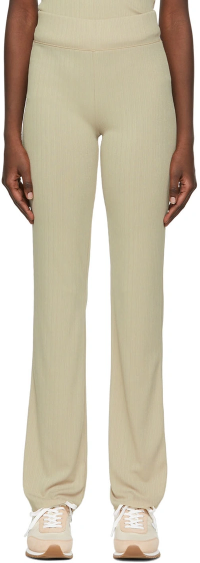 Rag & Bone Beige Polyester Lounge Pants In Tanbeige