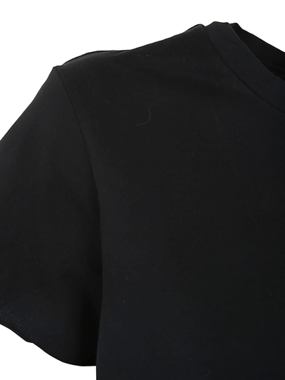 Shop Labo.art S/s Round Neck Basic Sweater In Black