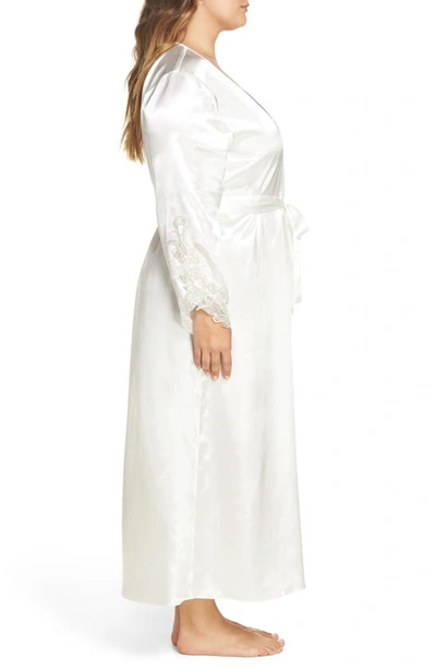 Shop Flora By Flora Nikrooz Stella Robe In Ivory