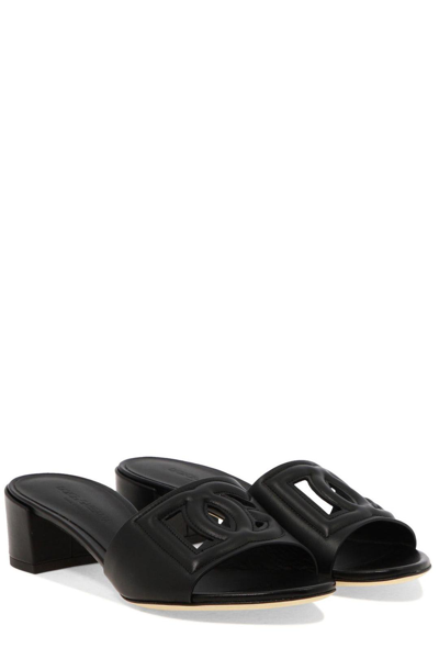 Shop Dolce & Gabbana Dg Millennials Mules In Nero