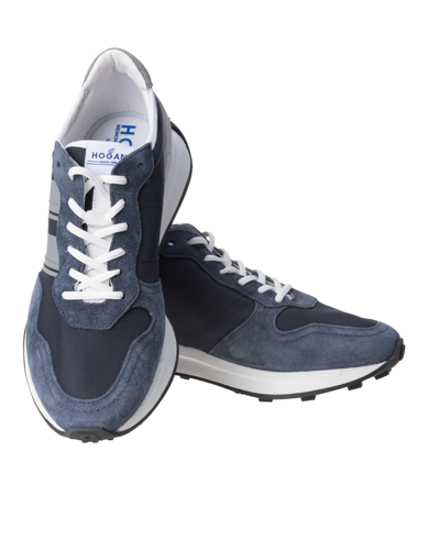 Shop Hogan H601 Sneakers In Blu