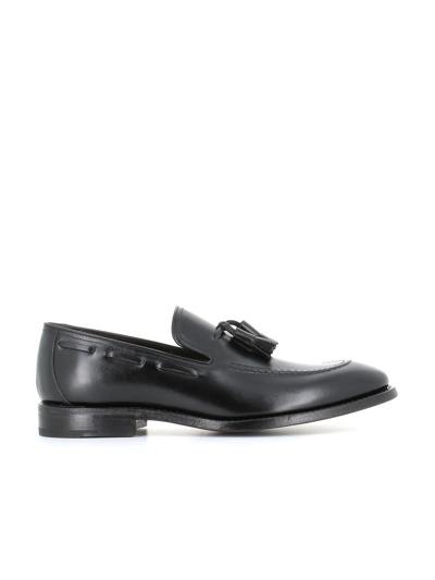 Shop Henderson Baracco Tassel Detail Loafers 51405 In Black