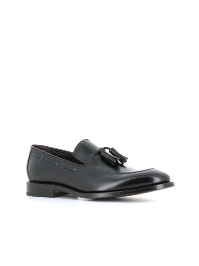 Shop Henderson Baracco Tassel Detail Loafers 51405 In Black