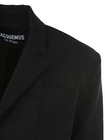 Shop Jacquemus La Robe Bari In Black