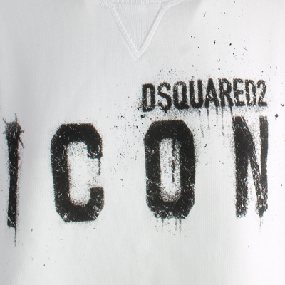 Shop Dsquared2 Logo Print Crewneck Sweatshirt
