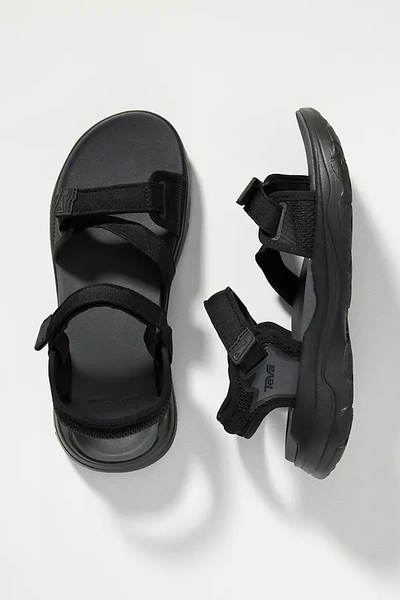 Shop Teva Zymic Sport Sandals In Black