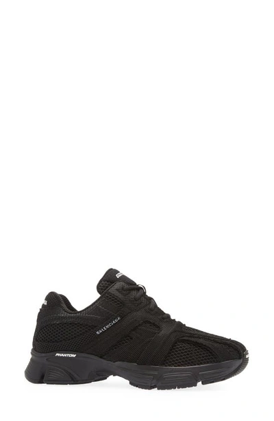 Shop Balenciaga Phantom Sneaker In Black