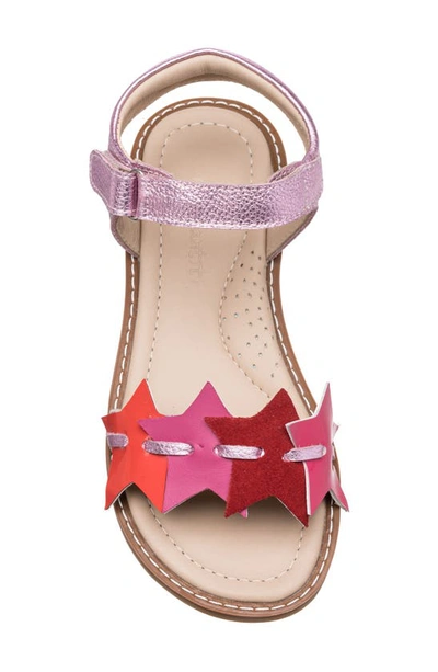 Shop Elephantito Stars Sandal In Fuchsia