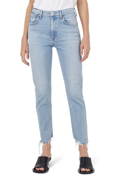 Shop Agolde Merrel Ankle Straight Leg Jeans In Astray