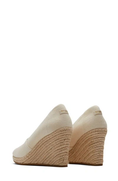 Shop Toms Michelle Espadrille Wedge Sandal In Natural