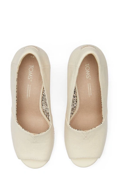 Shop Toms Michelle Espadrille Wedge Sandal In Natural