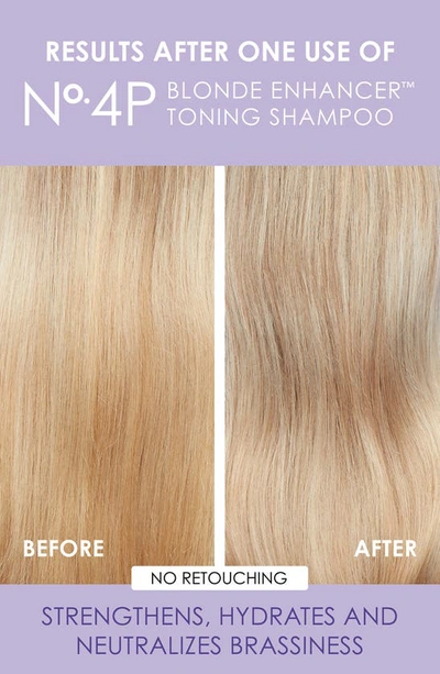 Olaplex No. 4p Blonde Enhancing Toner Shampoo