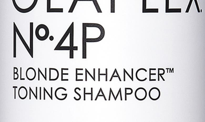 Shop Olaplex No. 4p Blonde Enhancing Toning Shampoo, 8.5 oz