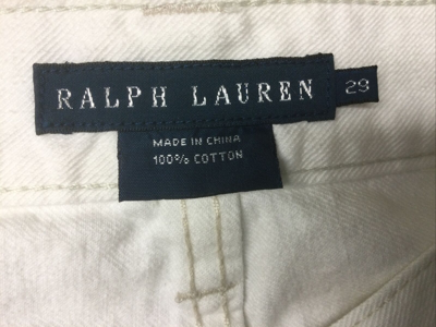 Pre-owned Polo Ralph Lauren Blue Label Thompson 650 White Jeans Women Size  8 /29 () | ModeSens