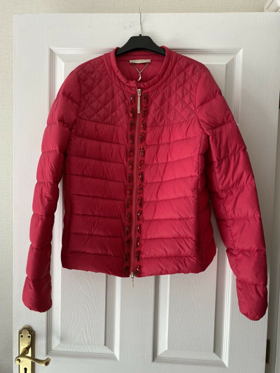 Pre-owned Liu •jo Ladies Coat / Jacket By Liu Jo Italian 44 In Pink