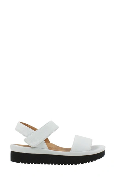 Shop L'amour Des Pieds Abrilla Platform Sandal In White