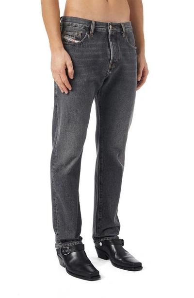 Shop Diesel D-viker Straight Leg Jeans In Grey