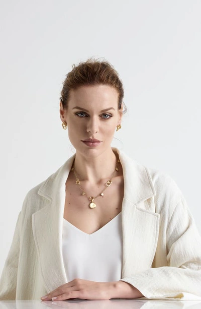 Marco Bicego 18k Yellow Gold Jaipur Textured Round Pendant