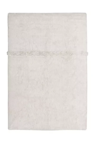 Shop Lorena Canals Tundra Washable Wool Rug In White At Urban Outfitters