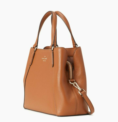 Pre-owned Kate Spade Jackson Medium Triple Compartment Satchel - Warm  Gingerbread - Nwt | ModeSens