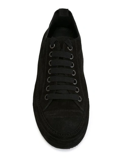 Shop Ann Demeulemeester Classic Low In Black