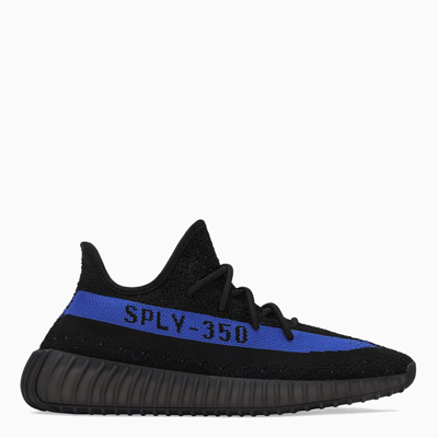 Shop Adidas Originals Yeezy Boost 350 V2 Core Black/daze Blue Sneakers