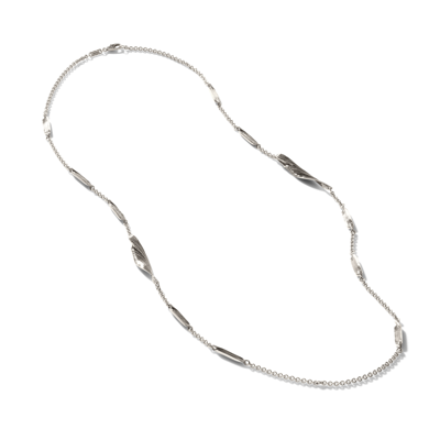 John Hardy Bamboo Woven Sautoir Necklace In Multicolor