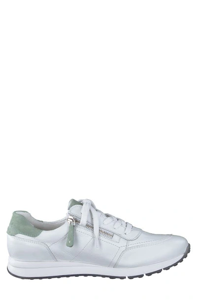 Paul Green Lux Waterproof Golf Sneaker In White Pink Combo | ModeSens