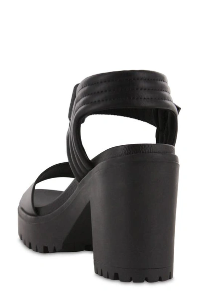 Shop Mia Ivelisse Ankle Strap Sandal In Black