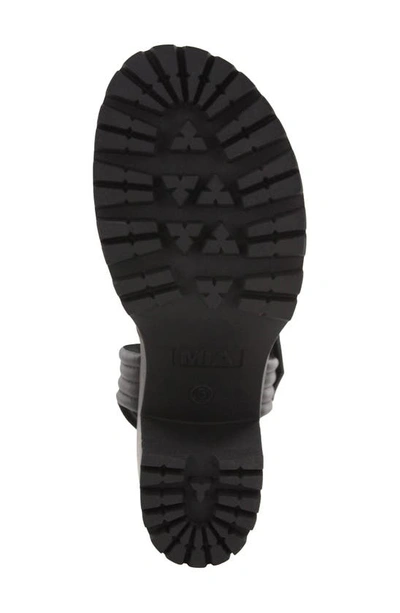 Shop Mia Ivelisse Ankle Strap Sandal In Black