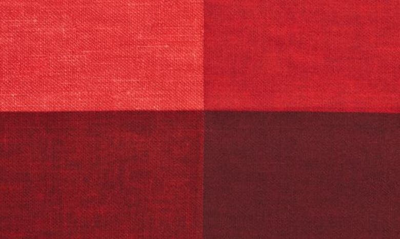 Nordstrom Colorblock Silk Pocket Square In Red