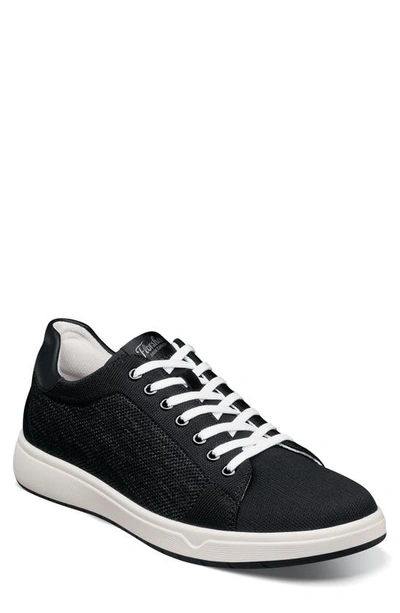 Shop Florsheim Heist Knit Sneaker In Black