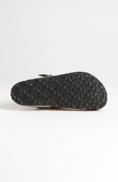 Shop Birkenstock Gizeh Birko-flor Flip Flop In Titanium