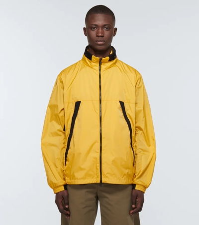 Shop Moncler Heiji Technical Jacket In Yellow
