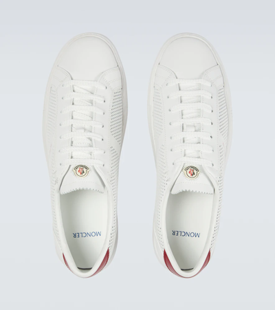 Shop Moncler New Monaco Sneakers In White