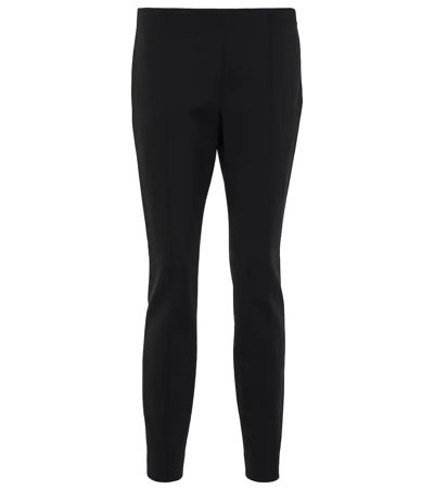Shop The Row Kosso Wool-blend Skinny Pants In Black
