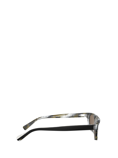 Shop Alain Mikli Sunglasses In Black / Brown Tortoise Horn