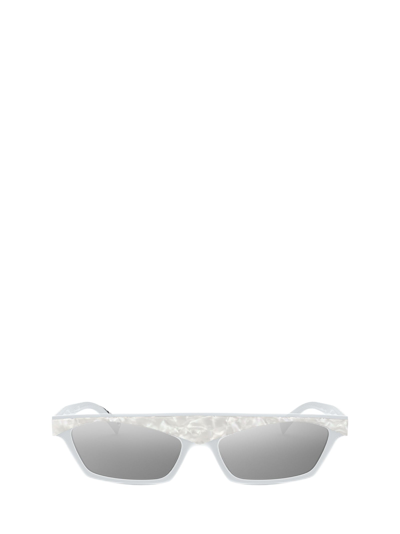 Shop Alain Mikli Sunglasses In Blank Mikli / Pontille White