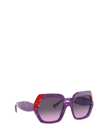 Shop Alain Mikli Sunglasses In Violet Rouge Mikli