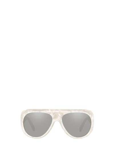 Shop Alain Mikli Sunglasses In Blanc Mikli