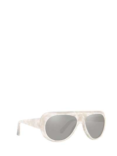 Shop Alain Mikli Sunglasses In Blanc Mikli